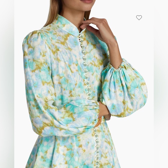 NWT AU2 Zimmermann High Tide Button-Front Minidress - Picture 4 of 16